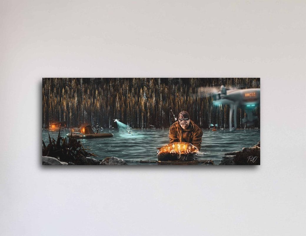 paveikslas fishing zvejyba