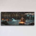 paveikslas fishing zvejyba