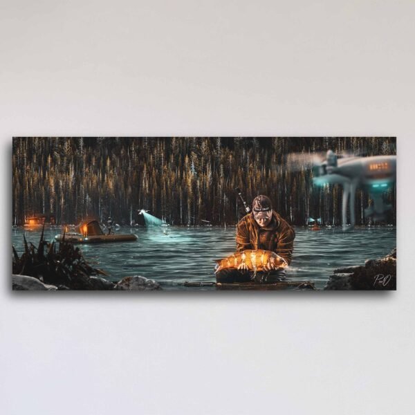 paveikslas fishing zvejyba