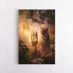 Poul Norton Foto Manipuliacija Tiger Girl