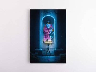 Cathedral Neons - Poul Norton Paulius Noreika Cyber Punk VIlnius