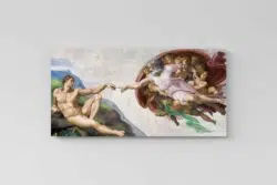 Adomo sukūrimas – Mikelandželo paveikslas ant drobės