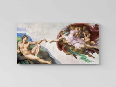 Adomo sukūrimas – Mikelandželo paveikslas ant drobės