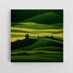 Paveikslas ant drobes pavasario bangos