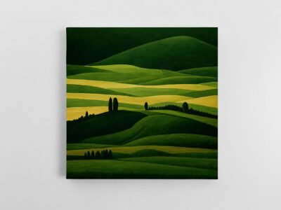 Paveikslas ant drobes pavasario bangos