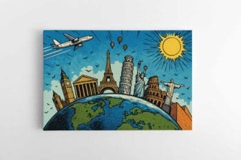 Paveikslas Užkeliauk pasaulį (JG00003213)