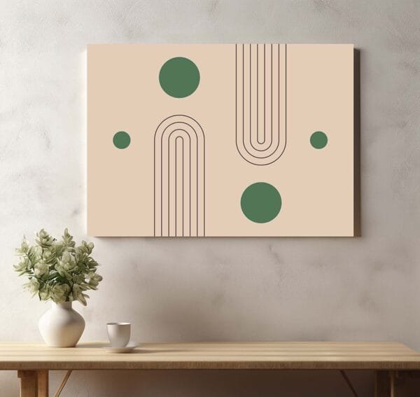 Paveikslas Žalių ratilų tyla (JG00003245) - Image 2