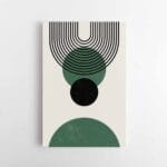 bauhaus-stiliaus-paveikslas ant drobes