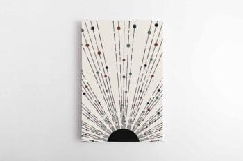 Paveikslas Taškų spinduliai (JG00003249)