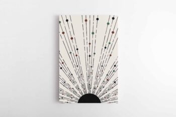 Paveikslas Taškų spinduliai (JG00003249)