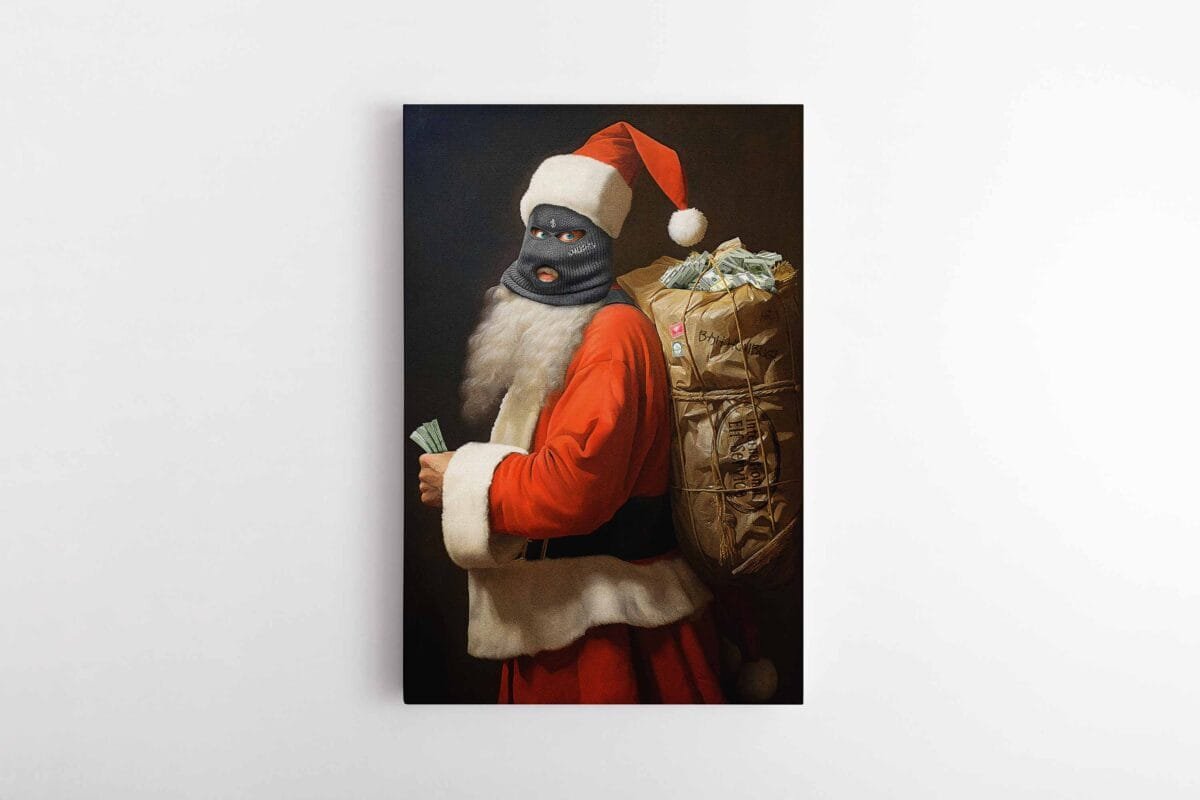 Balaklava-bad-santa-paveikslas-ant-drobes