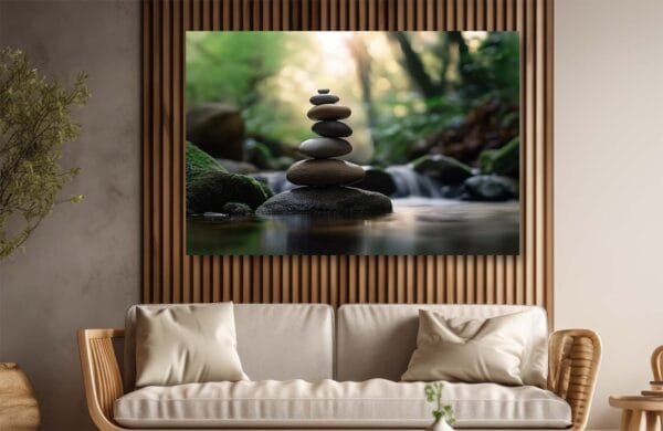 Paveikslas "Ramybės Balansas – Akmenų Harmonija" (JG00003280) - Image 3
