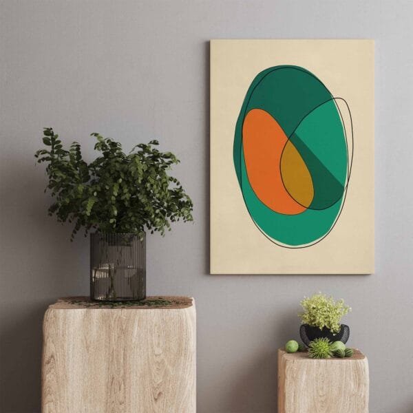 Paveikslas Ovalinė harmonija (JG00003324) - Image 3