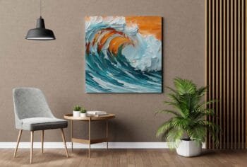 Paveikslas Saulėlydžio banga (JG00003336) - Image 2