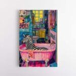 Paveikslas – Vonios zebras (JG00003449)