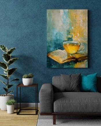 Paveikslas – Arbatos ramybė (JG00003486) - Image 2