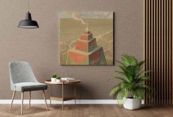 M. K. Čiurlionis reprodukcija Aukuras (JG00004018) - Image 2