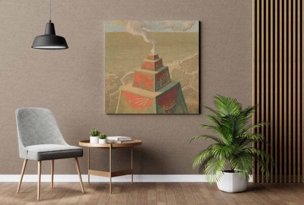 M. K. Čiurlionis reprodukcija Aukuras (JG00004018) - Image 2