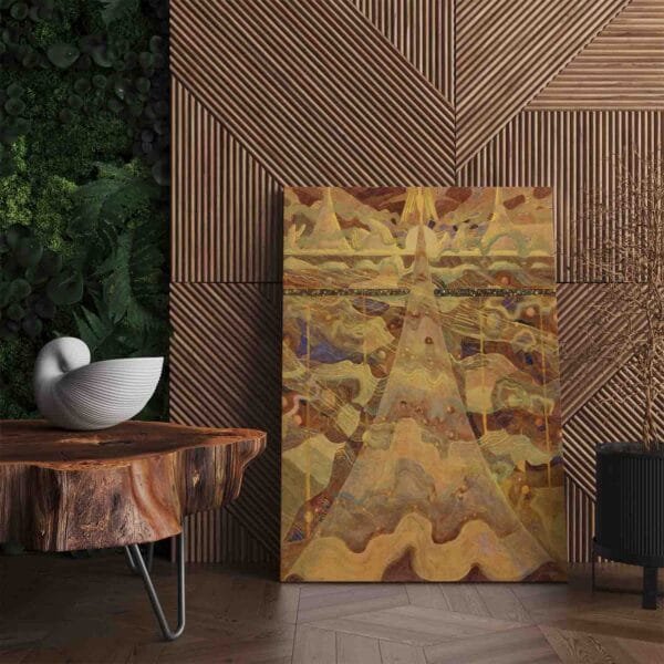 M. K. Čiurlionio paveikslas Žvaigždžių sonata (JG00004019) - Image 3