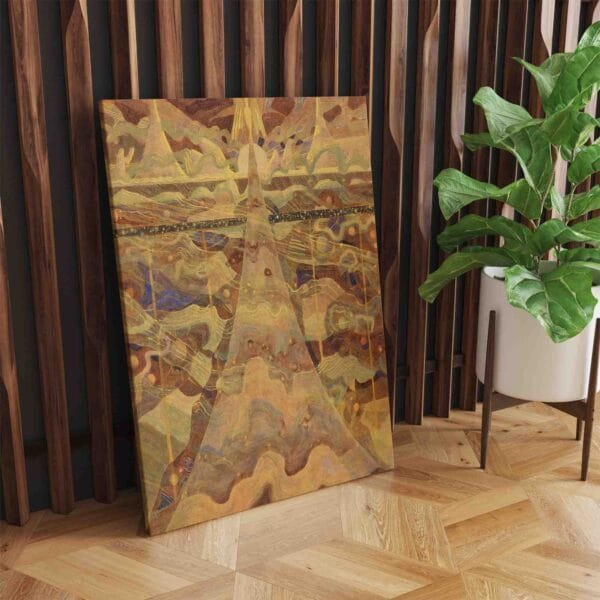 M. K. Čiurlionio paveikslas Žvaigždžių sonata (JG00004019) - Image 2