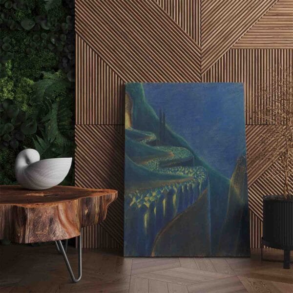 M. K. Čiurlionio paveikslas Laidotuvių simfonija (JG00004023) - Image 2