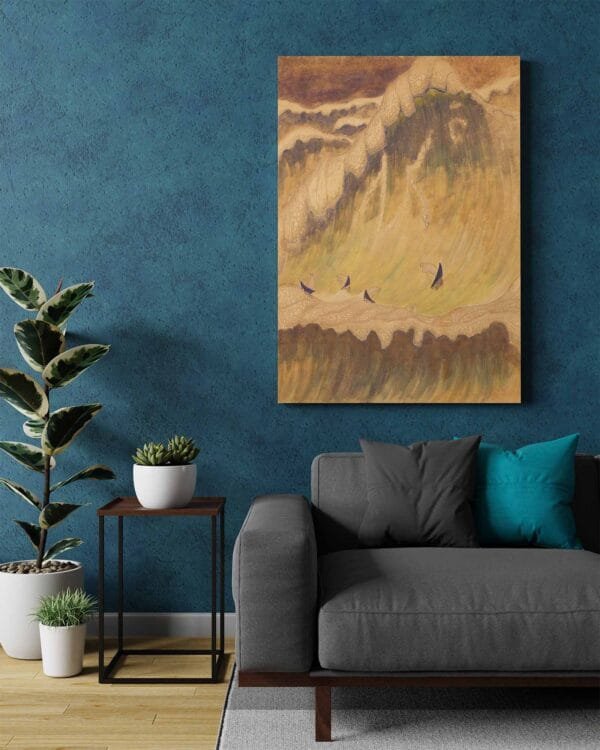 M. K. Čiurlionio paveikslas Jūros sonata (JG00004024) - Image 4