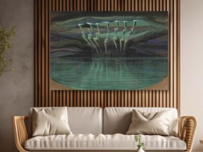 Čiurlionio paveikslai Žaibai