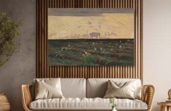 M. K. Čiurlionio paveikslas Saulės pagarbinimas (JG00004033) - Image 2