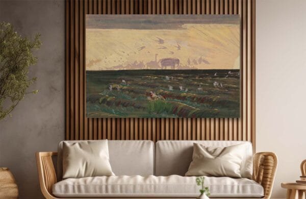 M. K. Čiurlionio paveikslas Saulės pagarbinimas (JG00004033) - Image 2