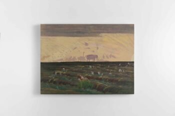 Saulės pagarbinimas Ciurlionio paveikslas