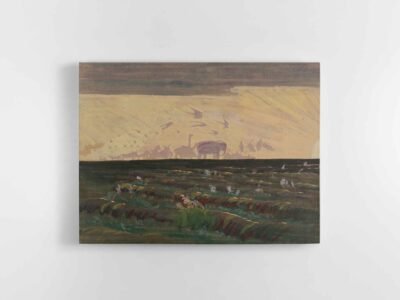 Saulės pagarbinimas Ciurlionio paveikslas