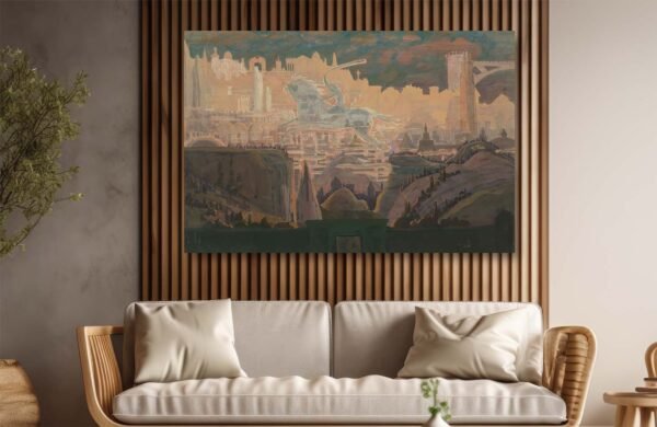 M. K. Čiurlionio paveikslas Preliudas (Vyčio preliudas) (JG000040334) - Image 2