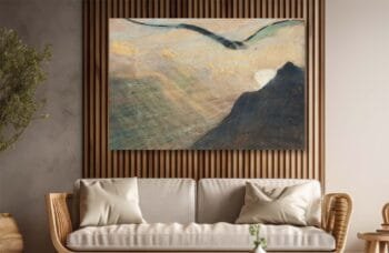 M. K. Čiurlionio paveikslas Žinia (JG00004038) - Image 2