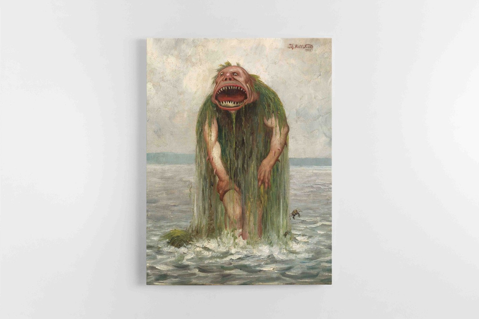 Theodor Kittelsen – „Sea Monster“